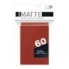Kép 1/2 - UP - Small Sleeves - Pro-Matte - Red (60 Sleeves)