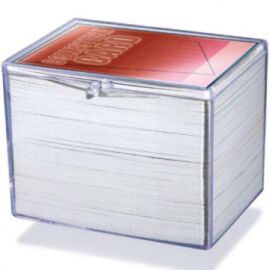 UP - Hinged Clear Box - (For 150 Cards)