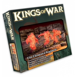 Kings of War - Forces of Nature: Fire Elemental Regiment - EN