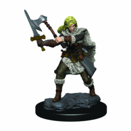D&D Icons of the Realms Premium Figures: Human Female Barbarian (6 Units)
