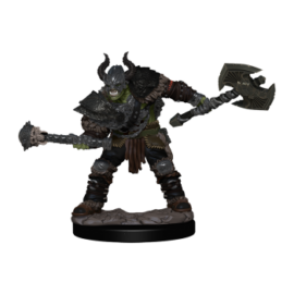 Pathfinder Battles: Premium Painted Figure - Half-Orc Barbarian Male (6 Units) - EN