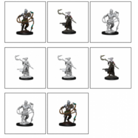 MtG Unpainted Miniatures: Stoneforge Mystic & Kor Hookmaster (Fighter,Rogue,Wizard) (6 Units)