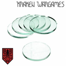 Kraken Wargames - Clear Base round 24x3mm (10)