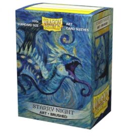 Dragon Shield Brushed Art Sleeves - Starry Night (100 Sleeves)