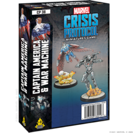 Marvel Crisis Protocol: Captain America & War Machine Character Pack - EN