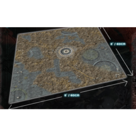 Battle Systems: Alien Catacombs Gaming Mat 2x2