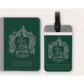 Harry Potter - Tag + Passport cover SET Slytherin