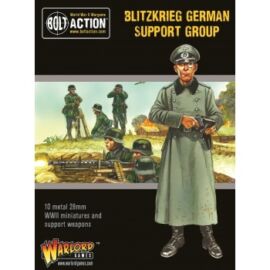 Bolt Action 2 Blitzkrieg German Support Group (HQ, Mortar & MMG) - EN
