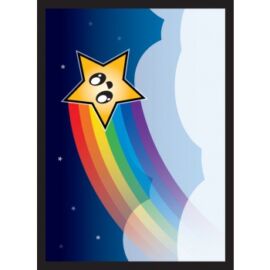 Legion: Matte Sleeves - Rainbow Star (50 Sleeves)
