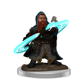 Pathfinder Painted Premium: Male Dwarf Sorcerer (6 Units)