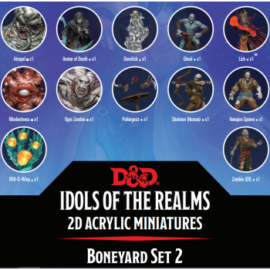 D&D Idols of the Realms: Boneyard: 2D Set 2 - EN