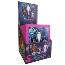 UEFA Champions League Sticker 2021/22 - Stickerpäckchen Display (50)