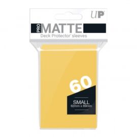 UP - Small Sleeves - Pro-Matte - Yellow (60 Sleeves)