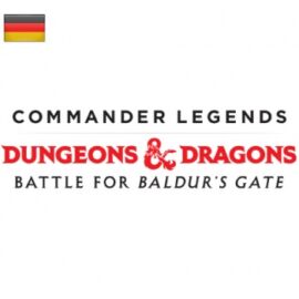 MTG - Commander Legends Baldur's Gate Commander Deck Display (4 Decks) - DE