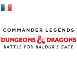 MTG - Commander Legends Baldur's Gate Commander Deck Display (4 Decks) - FR