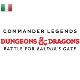 MTG - Commander Legends Baldur's Gate Commander Deck Display (4 Decks) - IT
