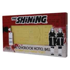 The Shining The Overlook Hotel Ball 24k Gold Plated Ticket