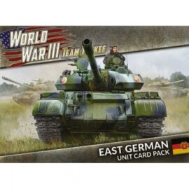 World War III: East German Unit Cards (34 Cards) - EN