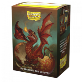 Dragon Shield Standard size Brushed Art Sleeves - Sparky (100 Sleeves)