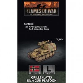 Flames Of War - Grille (late) (15cm) Gun Platoon (x2) - EN