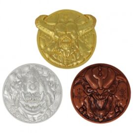 Doom Baron, Cacodemon, Pinky Set of 3 Medallions