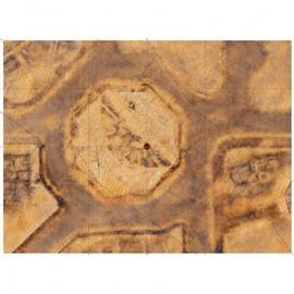 Bandua - 9ED Playmat with Deployment Zones 44x30" Imperial City Desert 2"