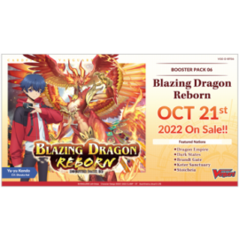 Cardfight!! Vanguard will+Dress - Blazing Dragon Reborn Booster Display (16 Packs) - EN