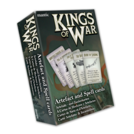 Kings of War - Spell & Artefact Cards - EN