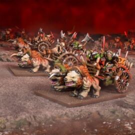 Kings of War - Orcs: Orc Chariots/fight wagons - EN