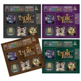 Tiny Epic Crimes 4 Pack Player Mats Retail Packed - EN