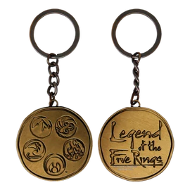 LEGEND OF THE FIVE RINGS LIMITED EDITION KEY RING