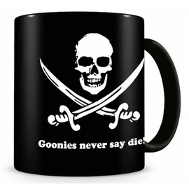 Never Say Die Ceramic Mug The Goonies