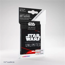 GAMEGENIC - STAR WARS: UNLIMITED ART SLEEVES - SPACE RED