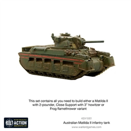 BOLT ACTION - AUSTRALIAN MATILDA II INFANTRY TANK - EN