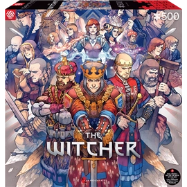 GAMING PUZZLE: THE WITCHER NORTHERN REALMS PUZZLES 500