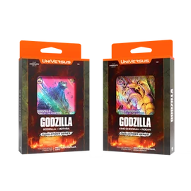 UNIVERSUS CCG: GODZILLA CHALLENGER SERIES ASSORTED DISPLAY (4 DECKS) - EN