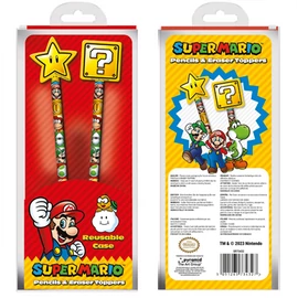 SUPER MARIO (CORE) PENCIL TOPPER 2PK