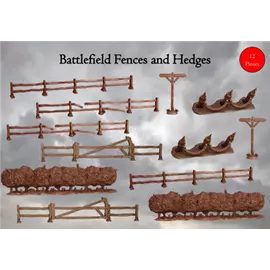 Terrain Crate - Battlefield Fences & Hedges