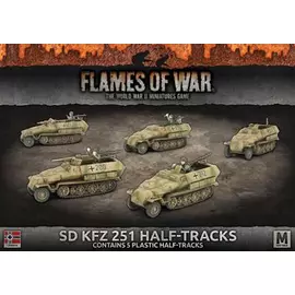 Flames of War: Sd Kfz 251/C Transport (Plastic)