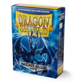 Dragon Shield Standard Matte Sleeves - Night Blue Xon (60 Sleeves)