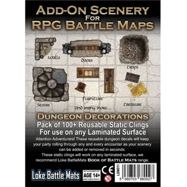 ADD-ON SCENERY FOR RPG MAPS - DUNGEON DECORATIONS - EN