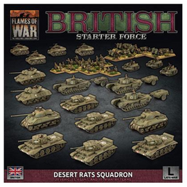 Flames Of War - British Starter Force: Desert Rats Squadron - EN