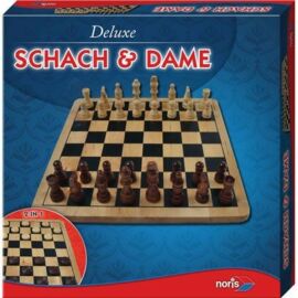 Deluxe Holz - Schach & Dame - DE