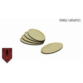 Kraken Wargames - MDF Base Oval 60x35mm (20)