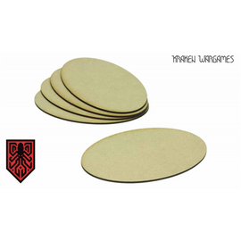 Kraken Wargames - MDF Base Oval 120x92mm (5)