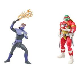 Power Rangers Teenage Mutant Ninja Turtles Lightning Collection Morphed Raphael & Foot Soldier Tommy