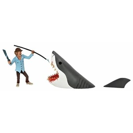 Jaws - 6" Scale Action Figure - Toony Terrors Jaws & Quint 2-Pack