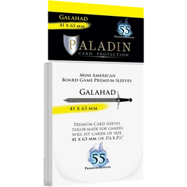 Paladin Sleeves - Galahad Premium Mini American 41x63mm (55 Sleeves)