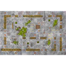 Kraken Wargames Gaming Mat - Industrial Grounds 6x4 2.0