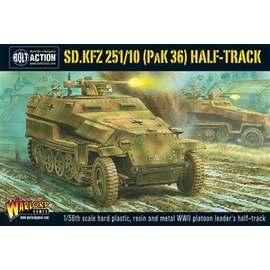 Bolt Action 2 Sd.Kfz 251/10 Pak 36 Half-Track - EN